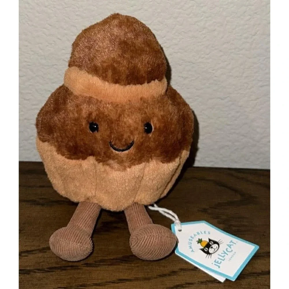 Jellycat Amuseables Brigitte Brioche Plush Stuffed Toy AUTHENTIC Same Day Ship